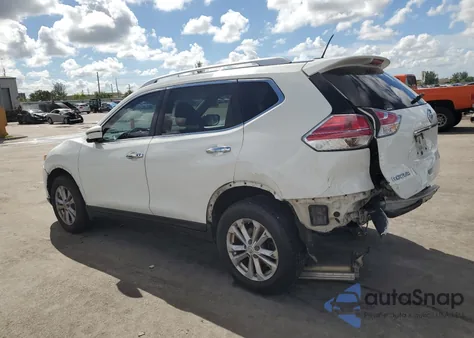 2016 Nissan Rogue S z USA, uszkodzony, nr VIN KNMAT2MT2GP599982